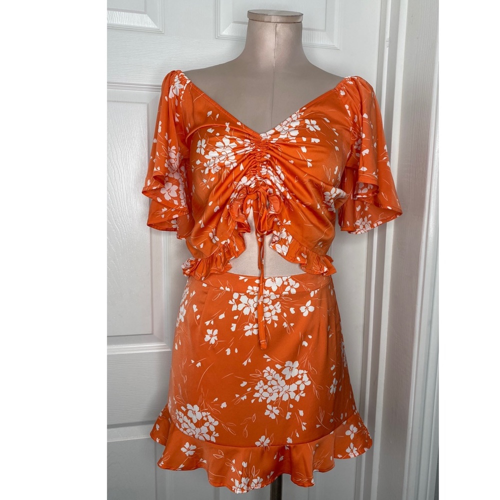 Saltwater Luxe 2 Piece Set Floral Print Skirt